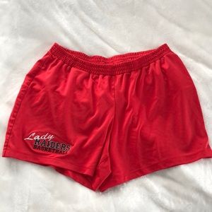 Red Athletic Shorts